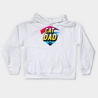 Cat Dad Cat Father Best Cat Dad Ever Kids Hoodie